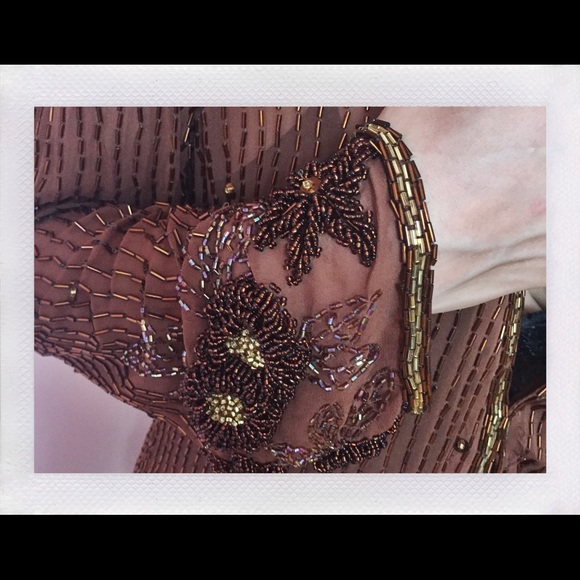 Vintage beaded jacket - Picture 2 of 4